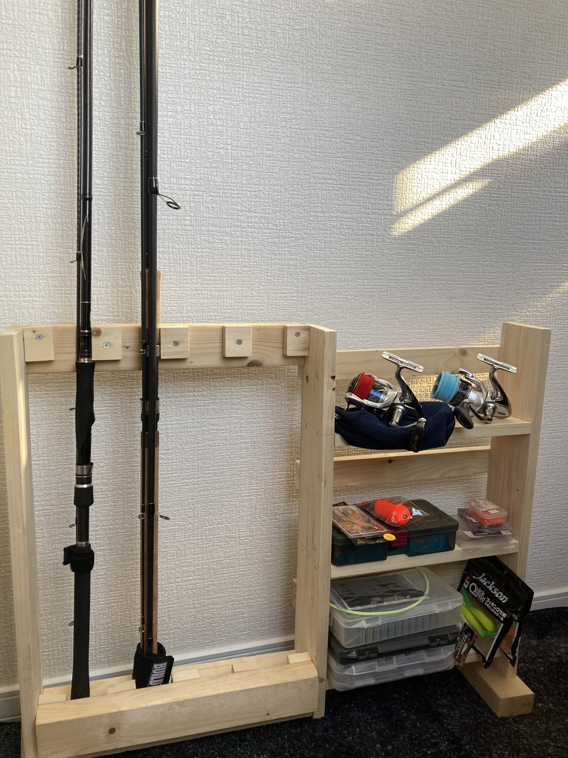 ロッドスタンド Diy してみた 北海道釣りブログ